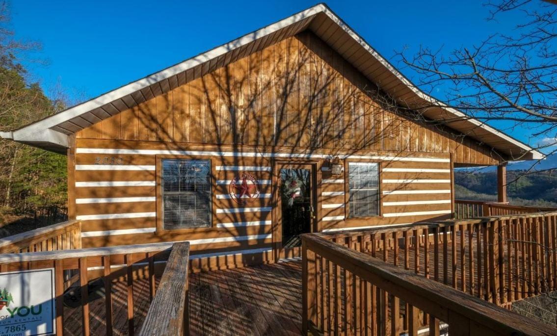 Villa Smoky View With A Twist à Pigeon Forge Extérieur photo